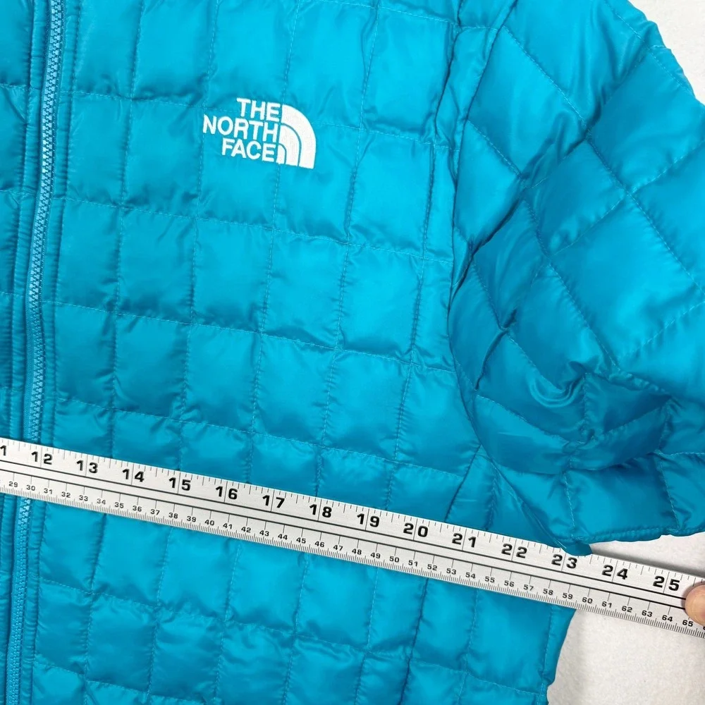 The North Face Mens Thermoball Eco Jacket Size L Mens Alkaline Blue Packable NWT